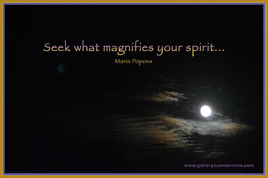 What Magnifies Your Spirit?