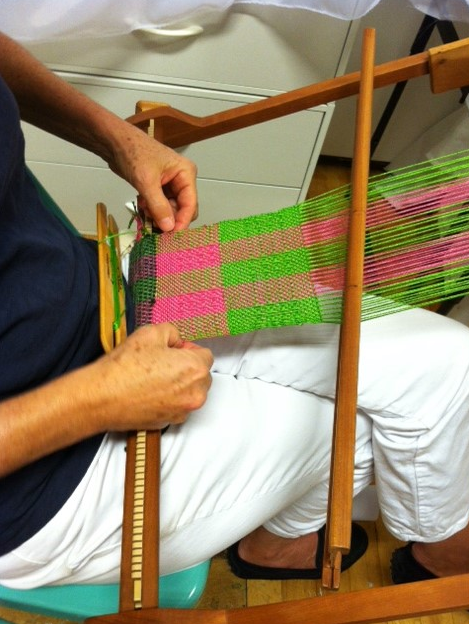 Weaving Classes in Miami with Gallery Number Nine Artist, Pamela Palma